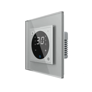 LIVOLO VL-C701TMSEC-15 digitálny termostat - strieborný + EC