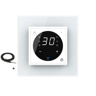 LIVOLO VL-C701TMSECS-11 digitálny termostat - biely + EC so sondou