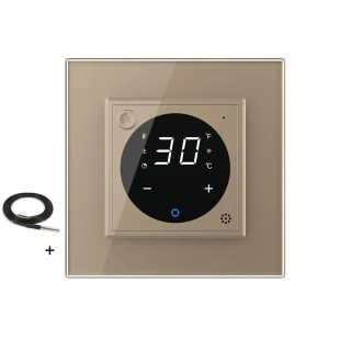 LIVOLO VL-C701TMSECS-13 digitálny termostat - zlatý + EC so sondou